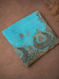 Premium Crush Organza Saree