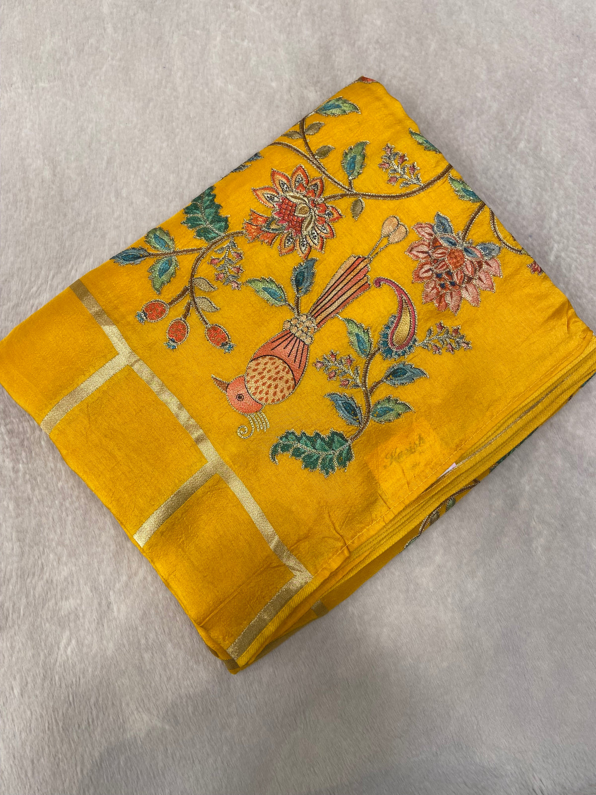 Premium Viscose Banarasi Saree With Work