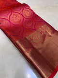 Pure Kanjeevaram Silk Saree- Silk mark certified- PS2357