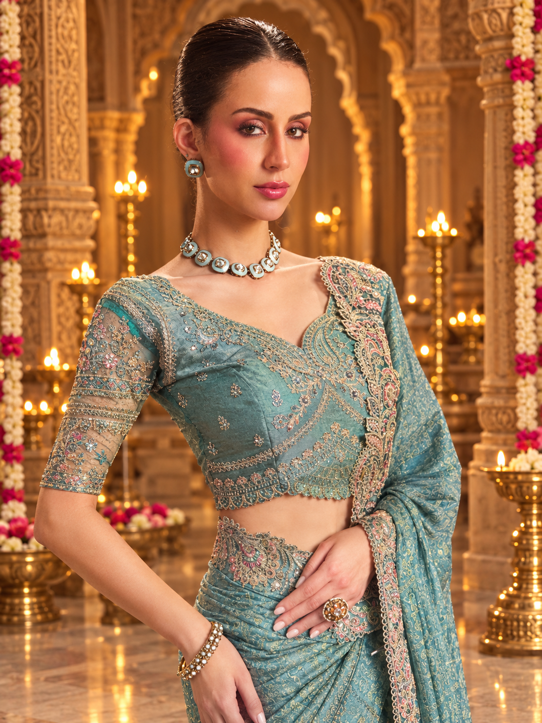 Designer Cocktail Saree - 902864
