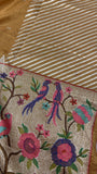 Premium Soft Tissue Organza Saree With Paithani Border