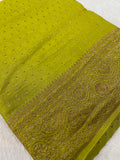 Premium Georgette Saree with Coco Zari Work