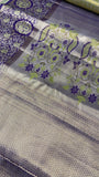 Bridal Semi Tissue Silk Saree