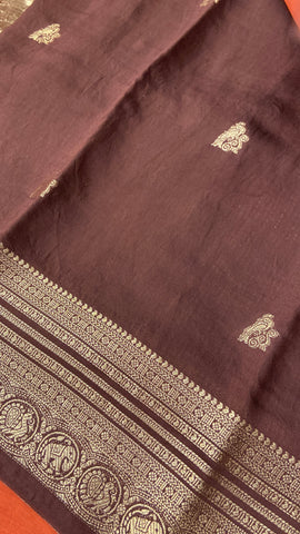 Premium Semi Chanderi Saree-900909