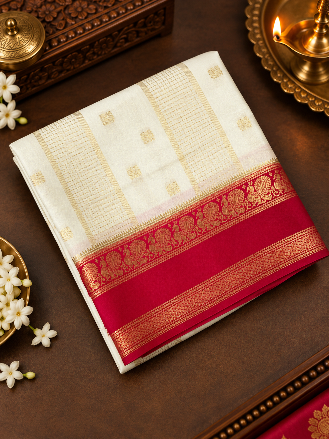 Pure Mix Mysore Crepe Silk Saree-902034✨
