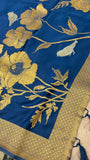 Pure Crepe Satin Silk Saree- 902218