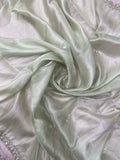 Designer cocktail organza saree