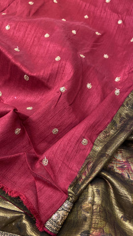 Premium Crush Organza Saree