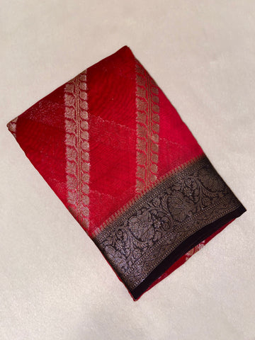 Pure Chanderi Saree❤️