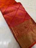 Pure Kanjeevaram Silk Saree- Silk mark certified- PS2387