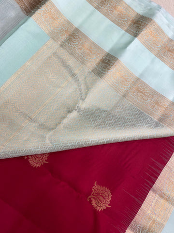 Pure Kanjeevaram silk mark certified saree