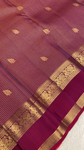 Half Mix Kanjeevaram Silk Saree