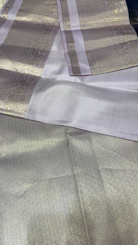 Pure Kanjeevaram silk mark certified saree