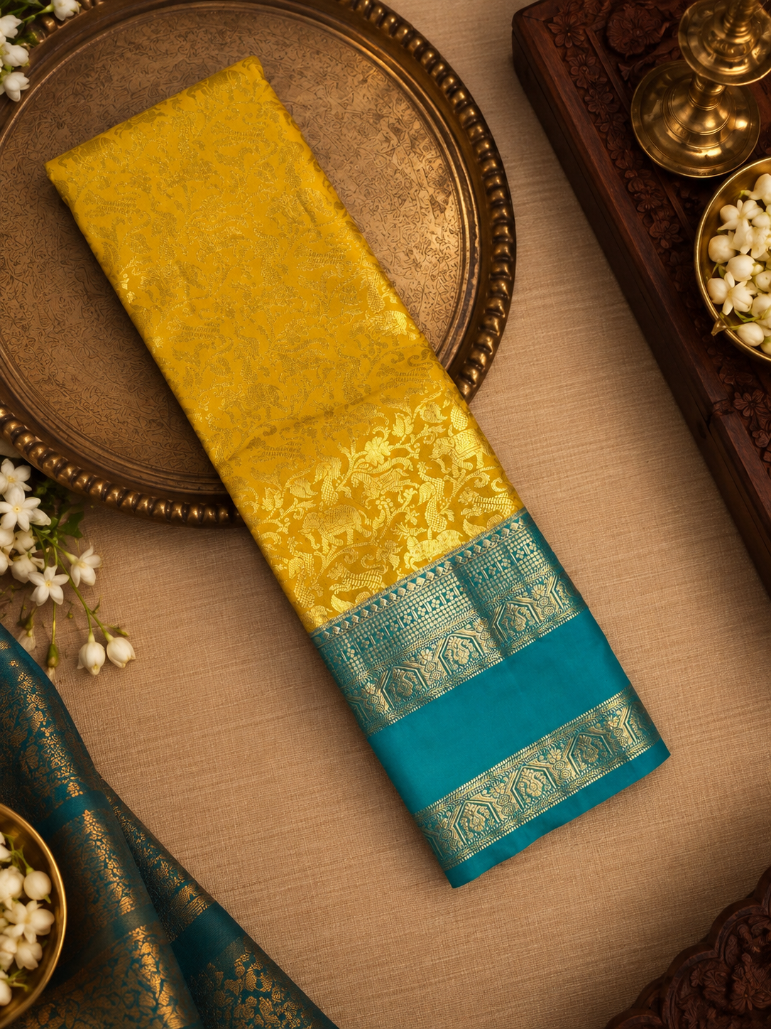 Premium Semi Kanjeevaram silk saree- 902210
