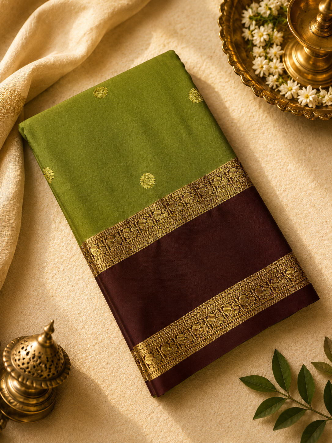 Premium Semi Kanchipuram Silk Saree