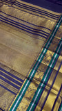 Pure 1G zari handloom Kanjeevaram silk saree- Silk mark certified- PS2462