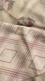 Pure Organza Saree With Embroidery