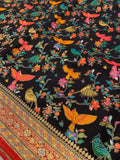 Premium Pashmina Silk Saree - 902379