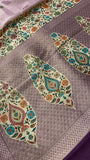Premium Banarasi Crepe Silk Saree