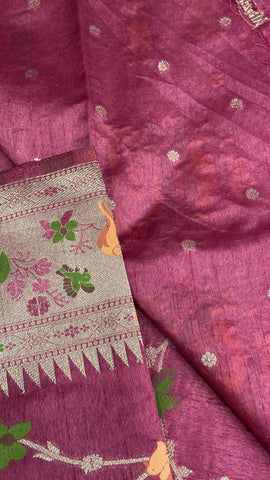 Premium Semi Mashru Silk Saree✨