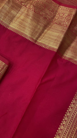 Bridal Semi Tissue Silk Saree