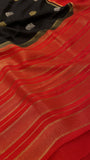 Pure Mix Mysore Crepe Silk Saree