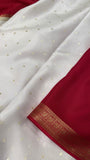 Pure Mix Mysore Crepe Silk Saree