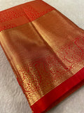 Premium Bridal Semi Kanchipuram Silk Saree -RF1319