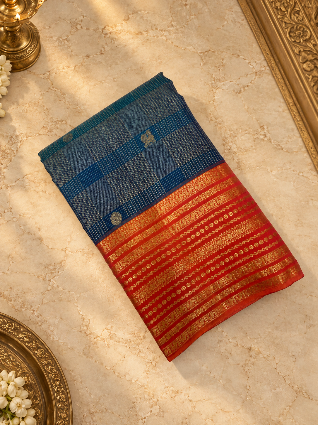 Pure Kanjeevaram Silk Saree- PS2451