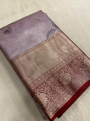 Bridal Tissue Semi Silk Saree