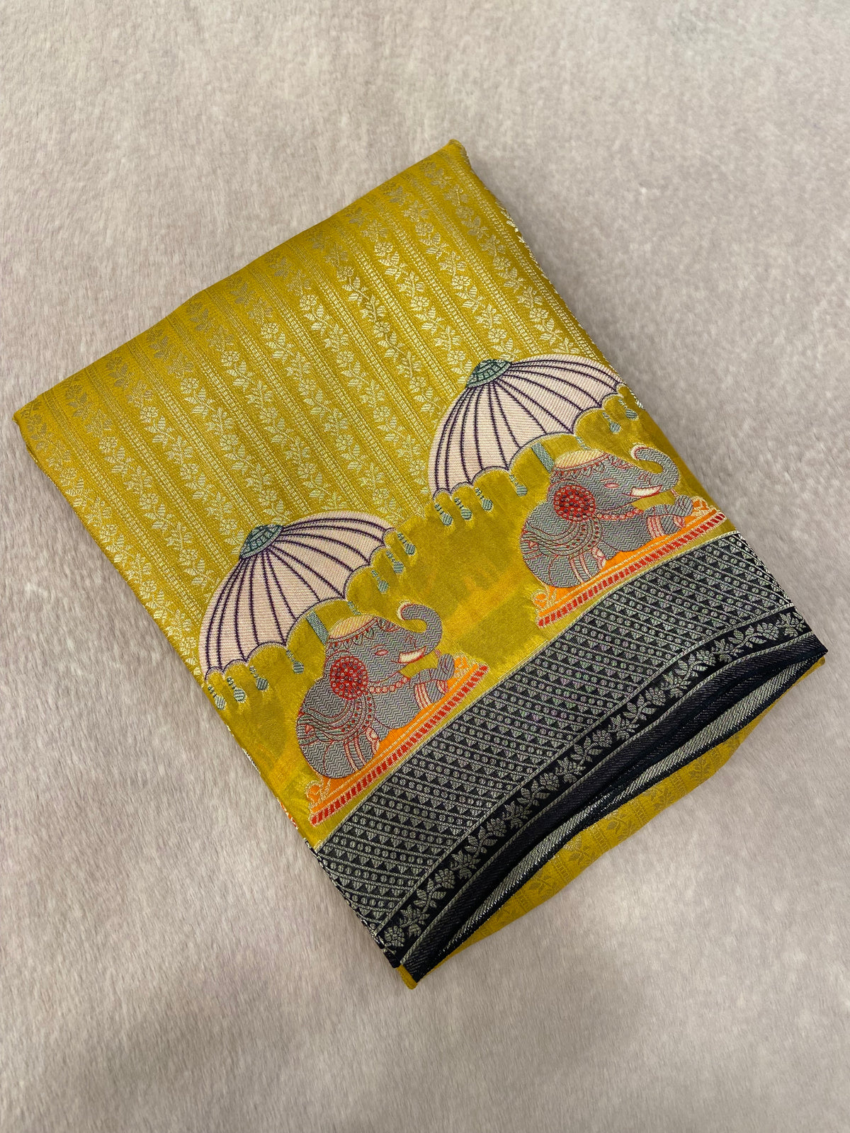 Premium Pure Mix Viscose Mysore Crepe Silk Saree