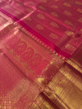 Pure 1G zari handloom Kanjeevaram silk saree- Silk mark certified