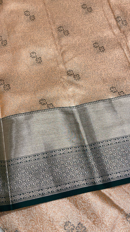 Bridal tissue semi silk saree
