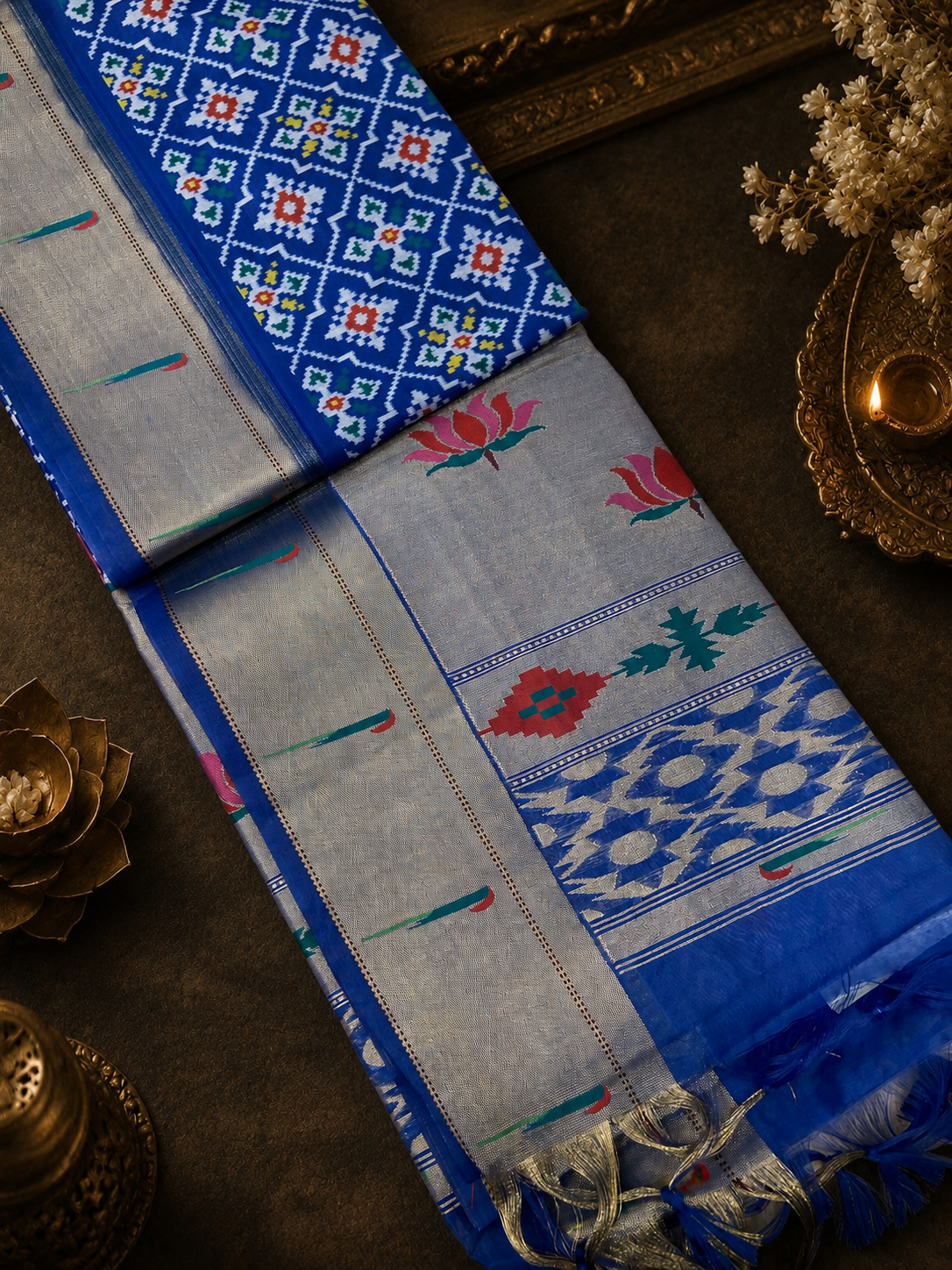 Premium Paithani Silk Saree
