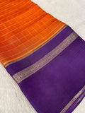 Pure Mix Mysore Crepe Silk Saree💥