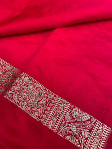 Premium Banarasi Crape Satin Silk Saree