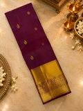 Pure 1G zari handloom Kanjeevaram Silk Saree- Silk mark certified- PS2351