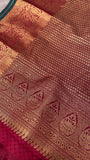 Premium Bridal Semi Kanchipuram Silk Saree