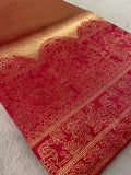 Premium Bridal Semi Tissue Kanjeevaram Silk Saree - 902826