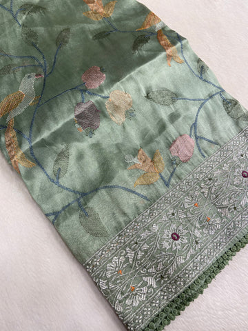 Pure Tissue Organza Saree