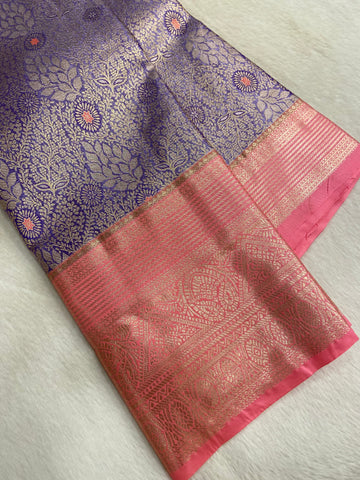 Bridal Tissue Semi Silk Saree