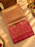 Premium Bridal Semi Tissue Kanjeevaram Silk Saree - 902826