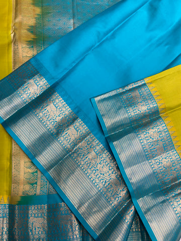 Pure Kanjeevaram silk mark certified saree