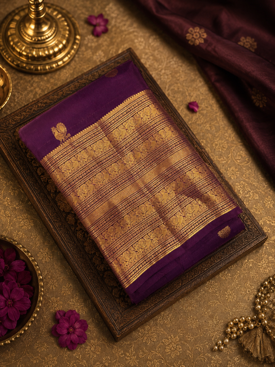 Pure Kanjeevaram Silk Saree