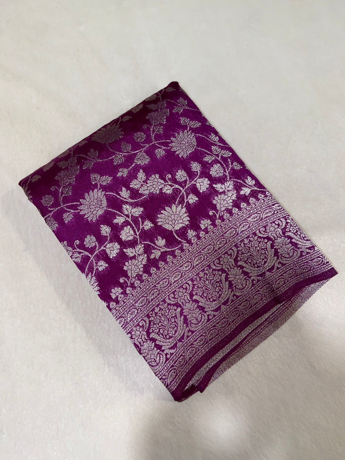 Premium semi soft Georgette💜✨