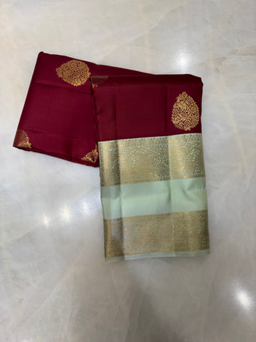 Pure Kanjeevaram silk mark certified saree