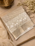 Premium Organza Saree With Thread Work🦢