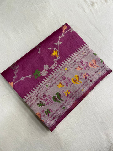 Premium Semi Mashru Silk Saree✨