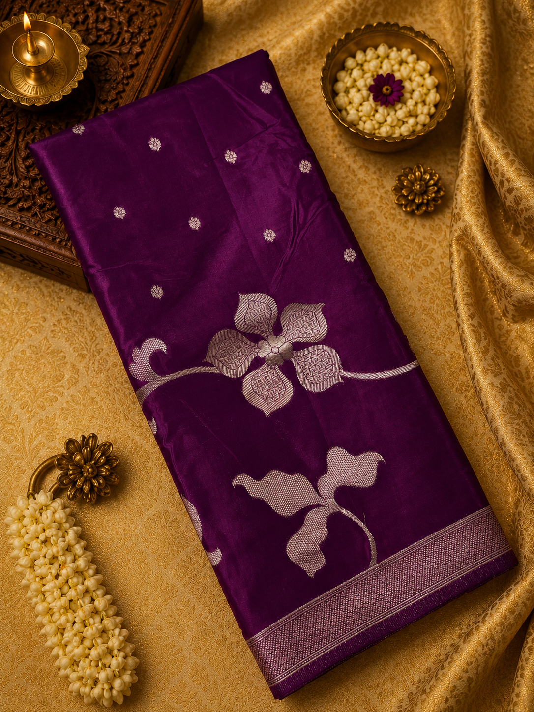 Premium Quality crepe silk saree