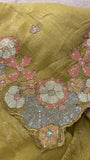 Premium Crush Organza Saree - 902343
